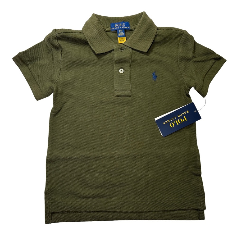 Polo Ralph Lauren Olive Green Polo Shirt